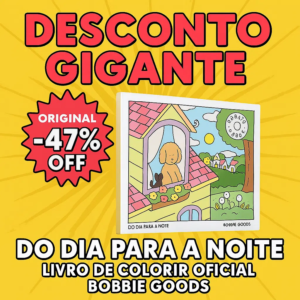 Livro de Colorir Bobbie Goods - Oferta Amazon